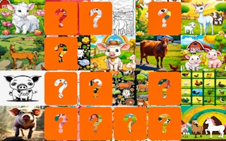 Image Farm Animals Memory Cards
