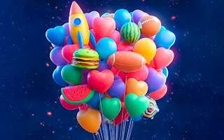 Image Merge 3D - Match 3 Balloons