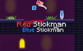 Image Red Stickman and Blue Stickman