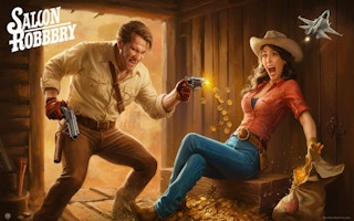Image Saloon Robbery