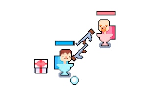 Image Skibidi Fight