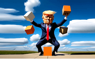 Image Trump Wobble Walk Challenge